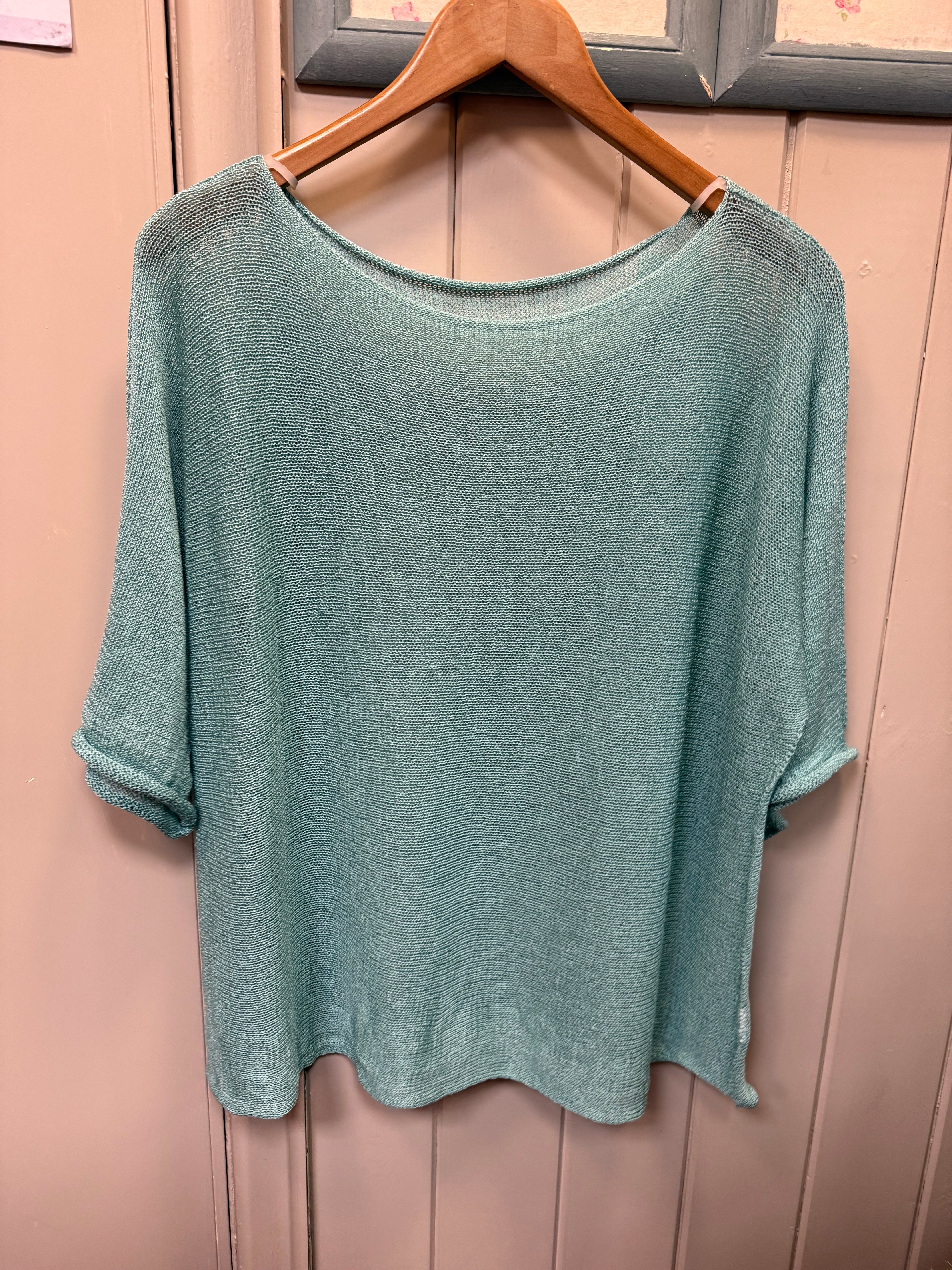 Sheer Summer Knit Top