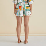 Malta Shorts in Paradise Print