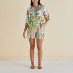 Malta Shorts in Paradise Print