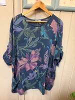 Boho Floral Pocket Tunic