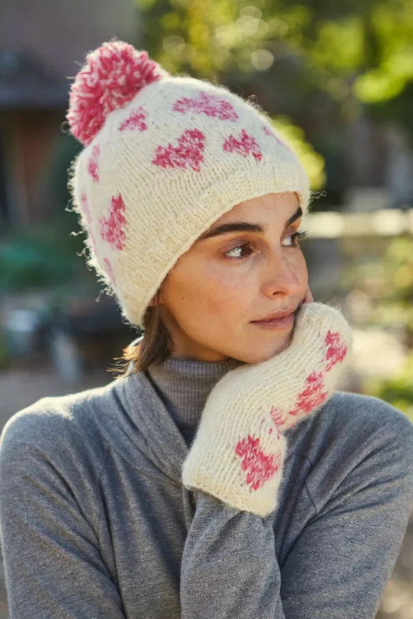 Sweetheart Bobble Beanie