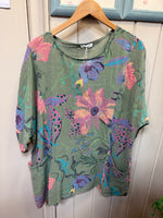 Boho Floral Pocket Tunic