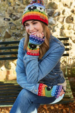 Black Sheep Handwarmer Rainbow