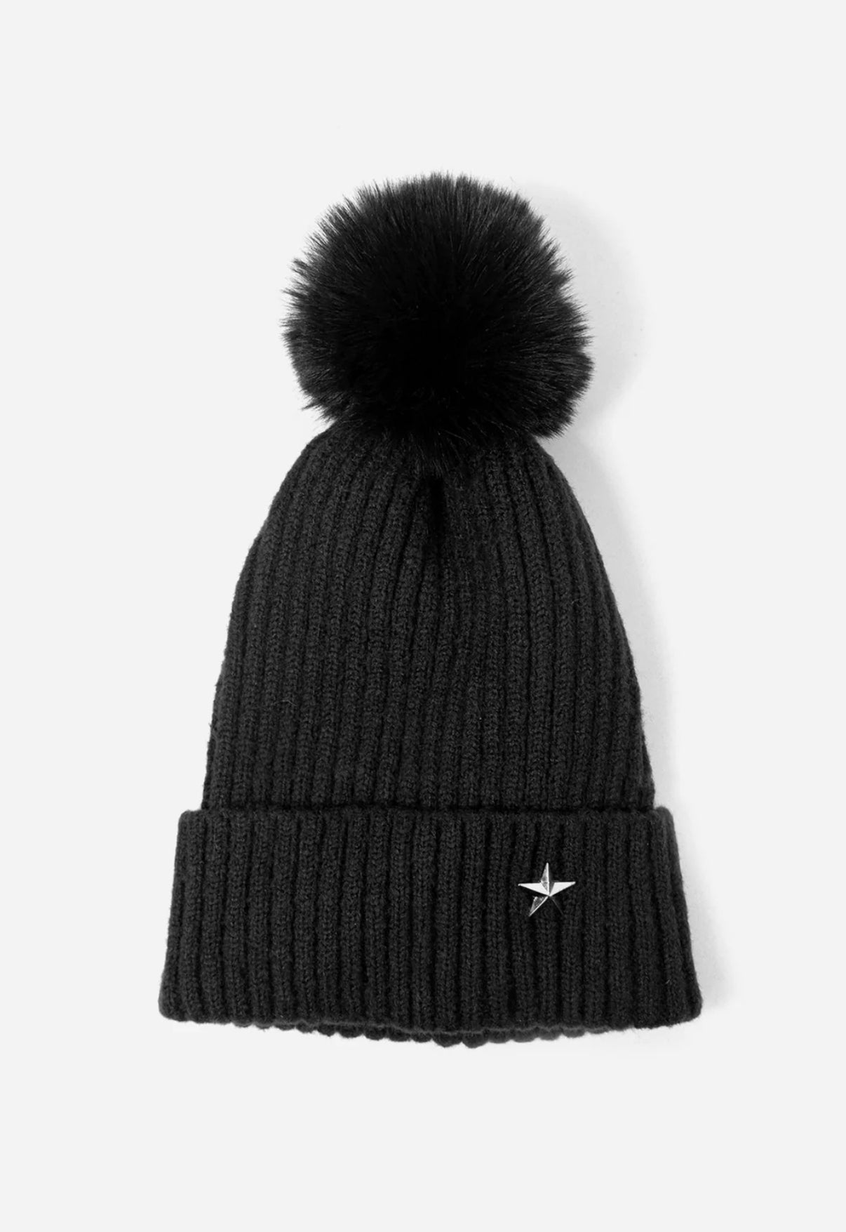 Star Pom Pom Hat With Star 5008