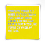 Funny & Cheeky Greeting Cards