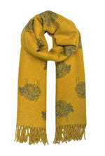 Sheep Print Cashmere Blend Scarf
