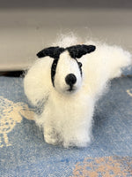 Felt Collie Dog Decoration