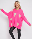 Gold Heart Jumper
