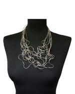 Statement Multi-Strand Loop Necklace