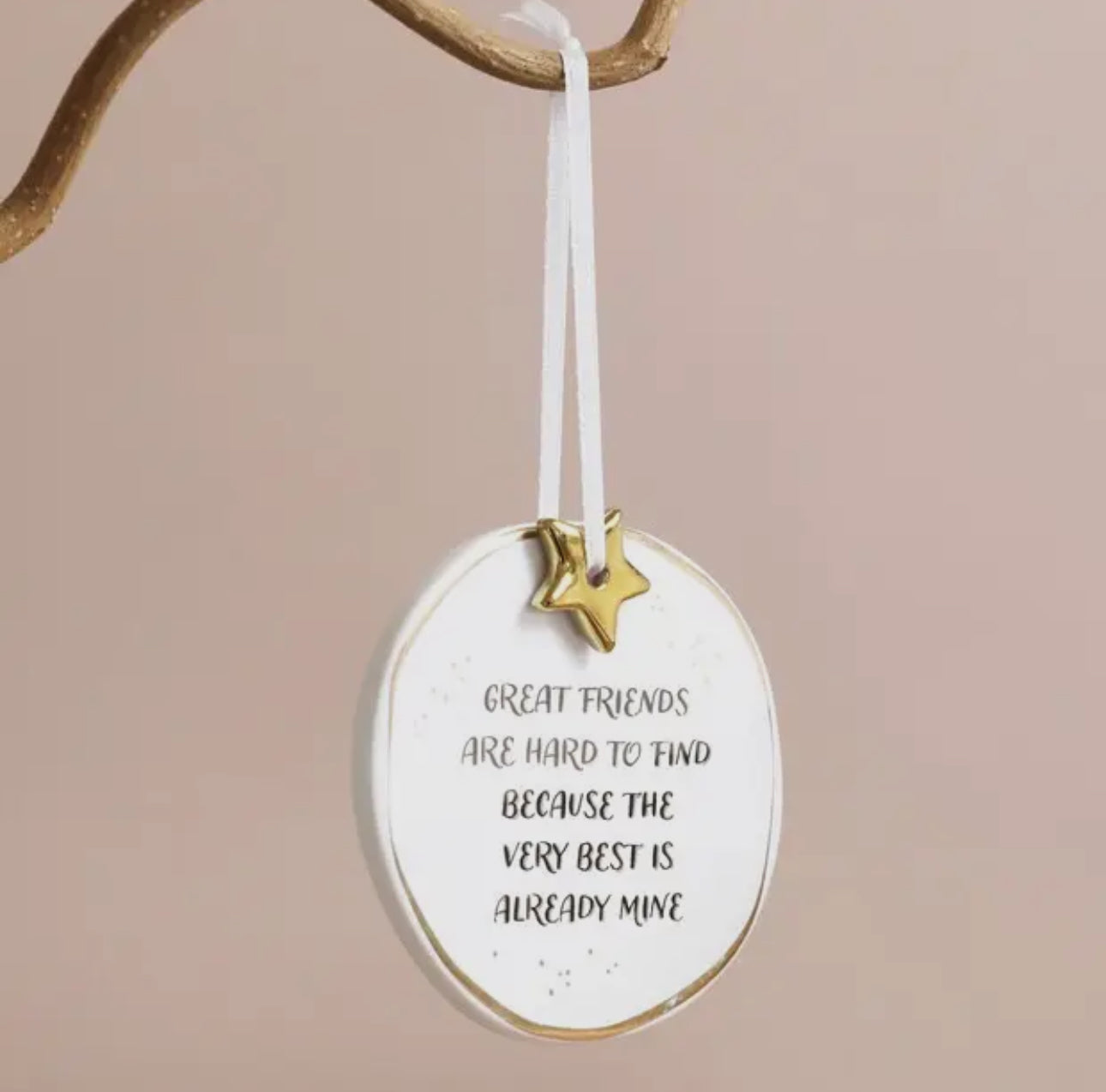 Great Friends Ceramic
Hanging Decoration