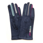 Frida Colour Pop Faux Suede Gloves