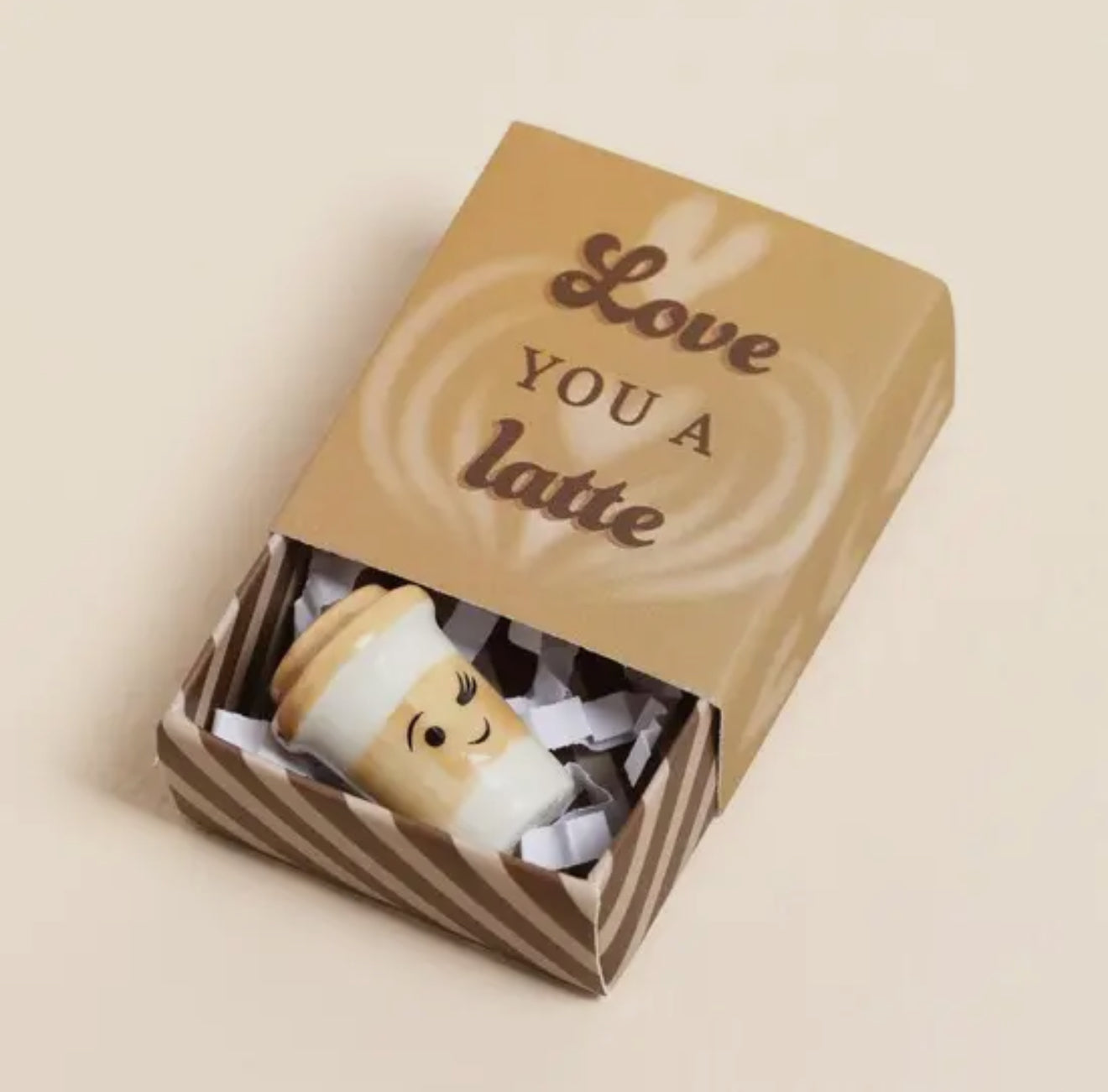 Tiny Matchbox Ceramic Token is