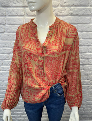 Beautiful Cotton Print Shirt