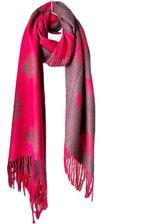 Sheep Print Cashmere Blend Scarf