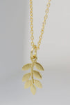 Dainty Leaf Necklace