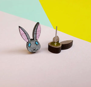 Easter Bunny Stud Earrings