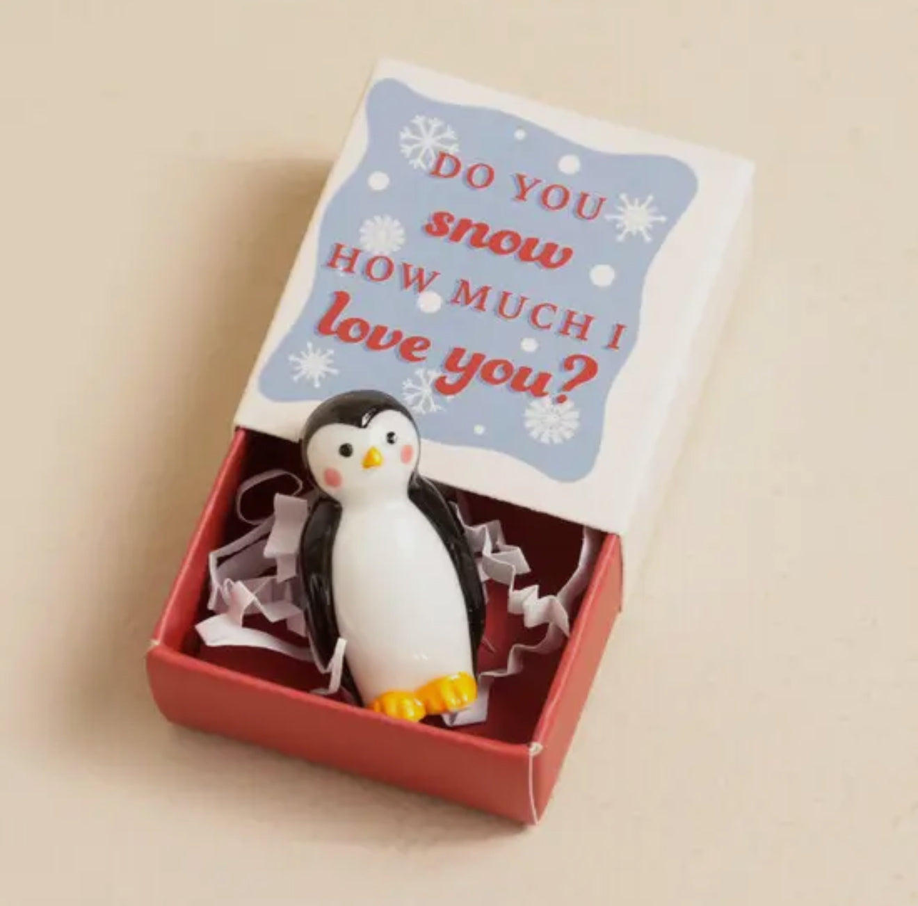 Tiny Matchbox Ceramic Token is