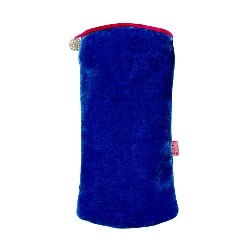 Plain Velvet Glasses Purse