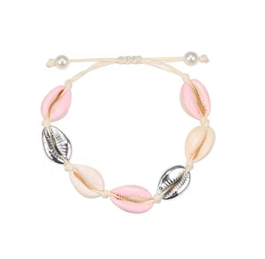 Sea shell adjustable bracelets