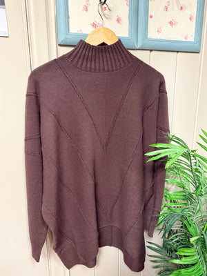 Soft Roll-Neck Knit