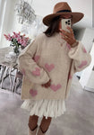 Slouchy Heart Jumper