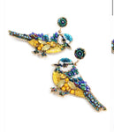 Blue Tit Earrings