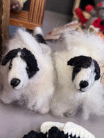 Felt Collie Dog Decoration