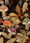 Mushroom Earrings