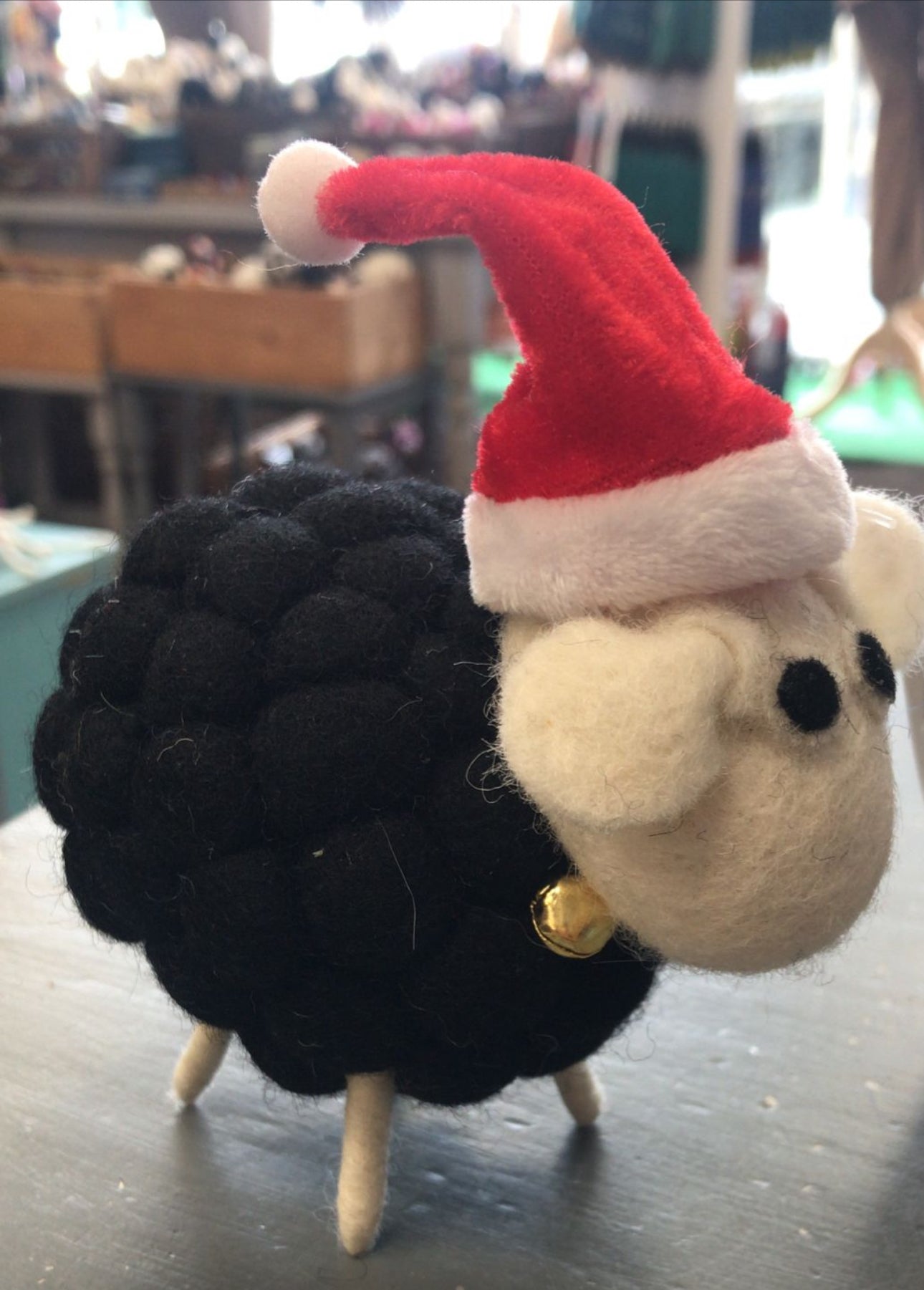 Mini Sheep Christmas Hat