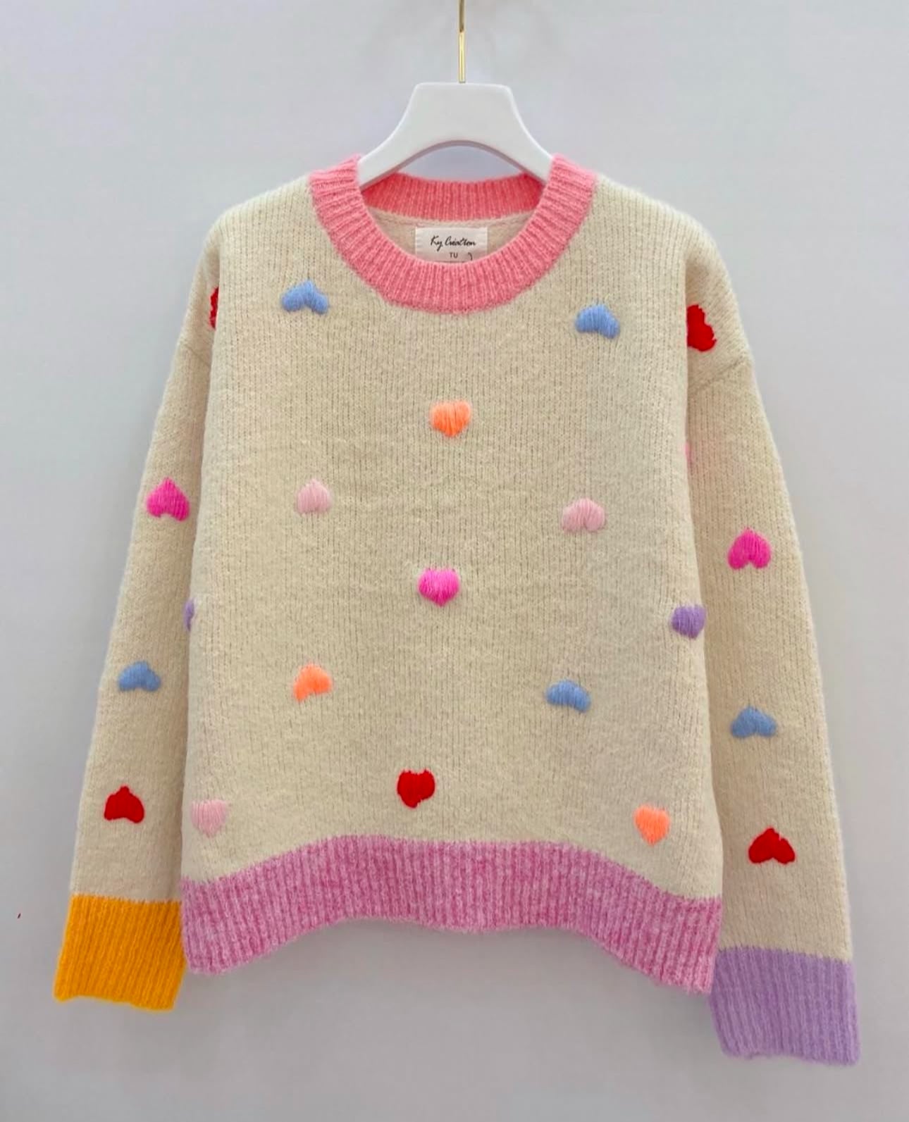 Pretty Heart Jumper