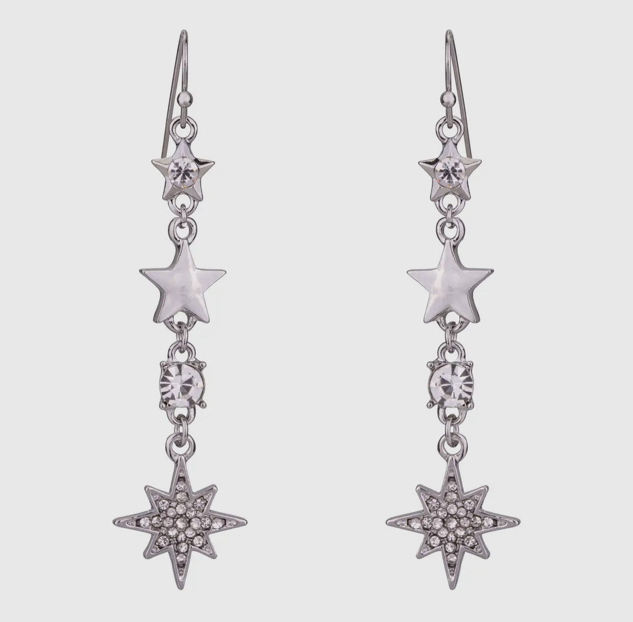 Kylie Crystal Hook Earrings