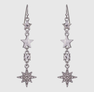 Kylie Crystal Hook Earrings