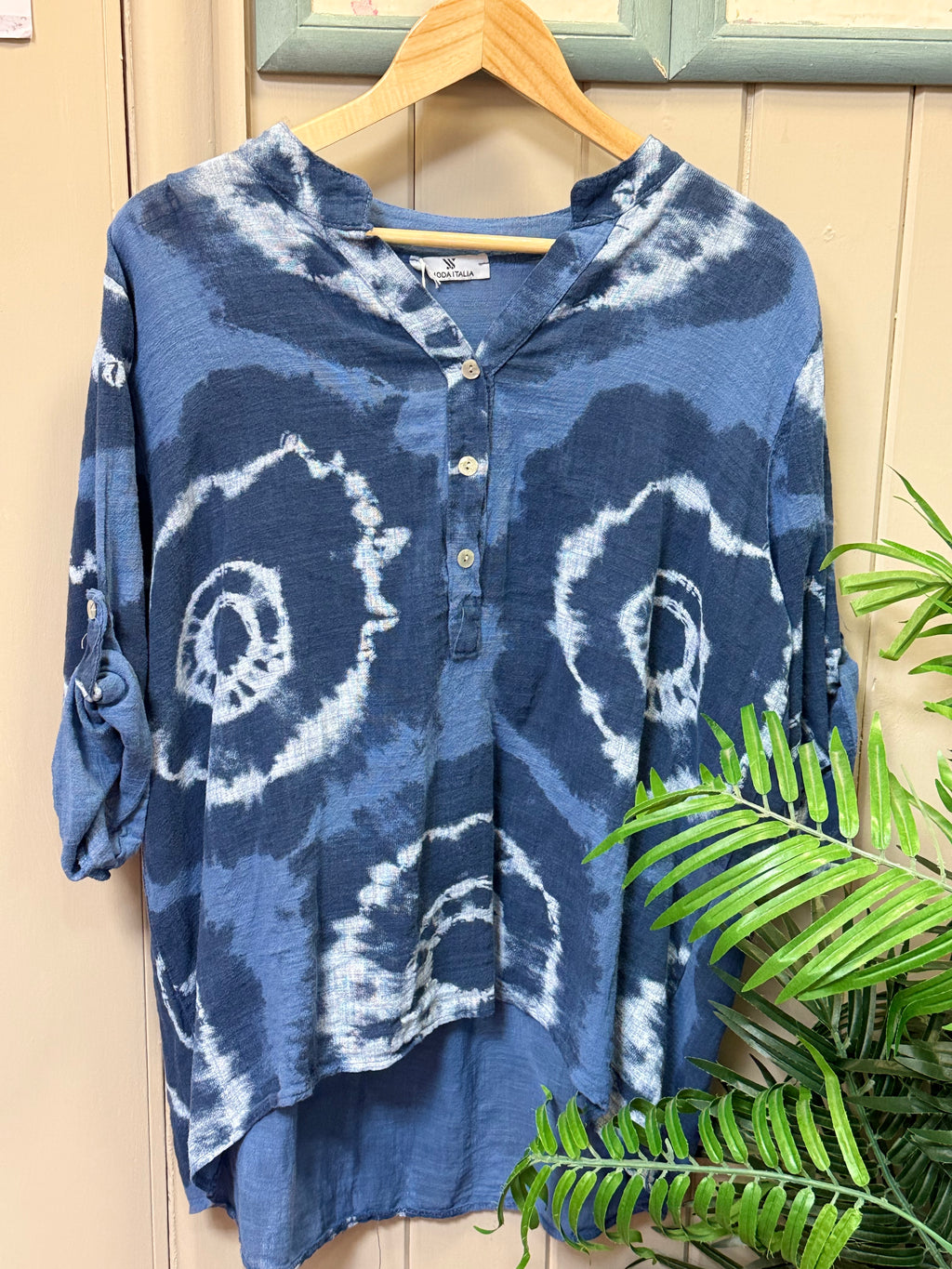 Tie Dye Cotton Shirt