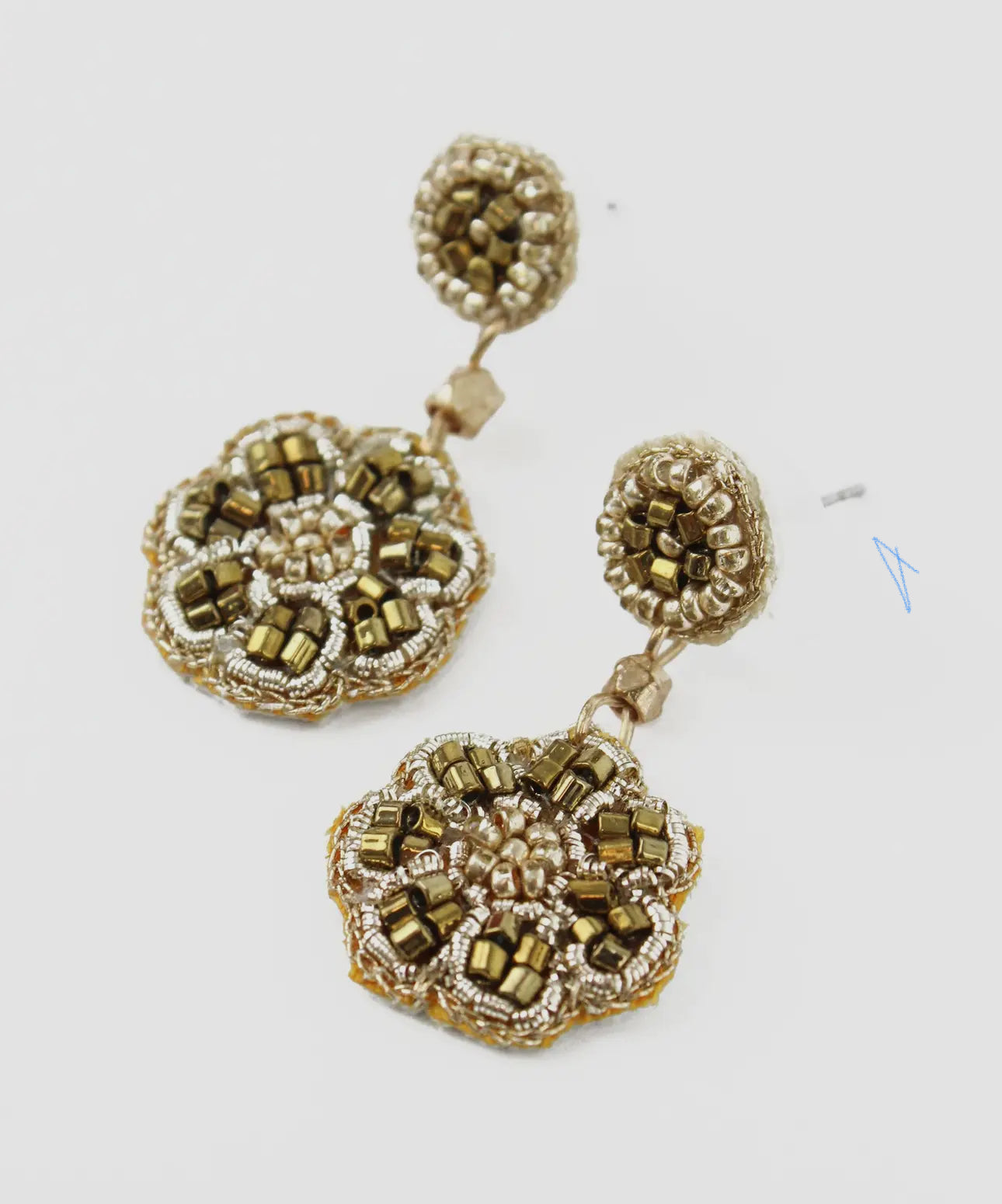 Gold Small Flower Earring EAR0937