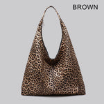 🐆 Leopard Print Slouch Bag