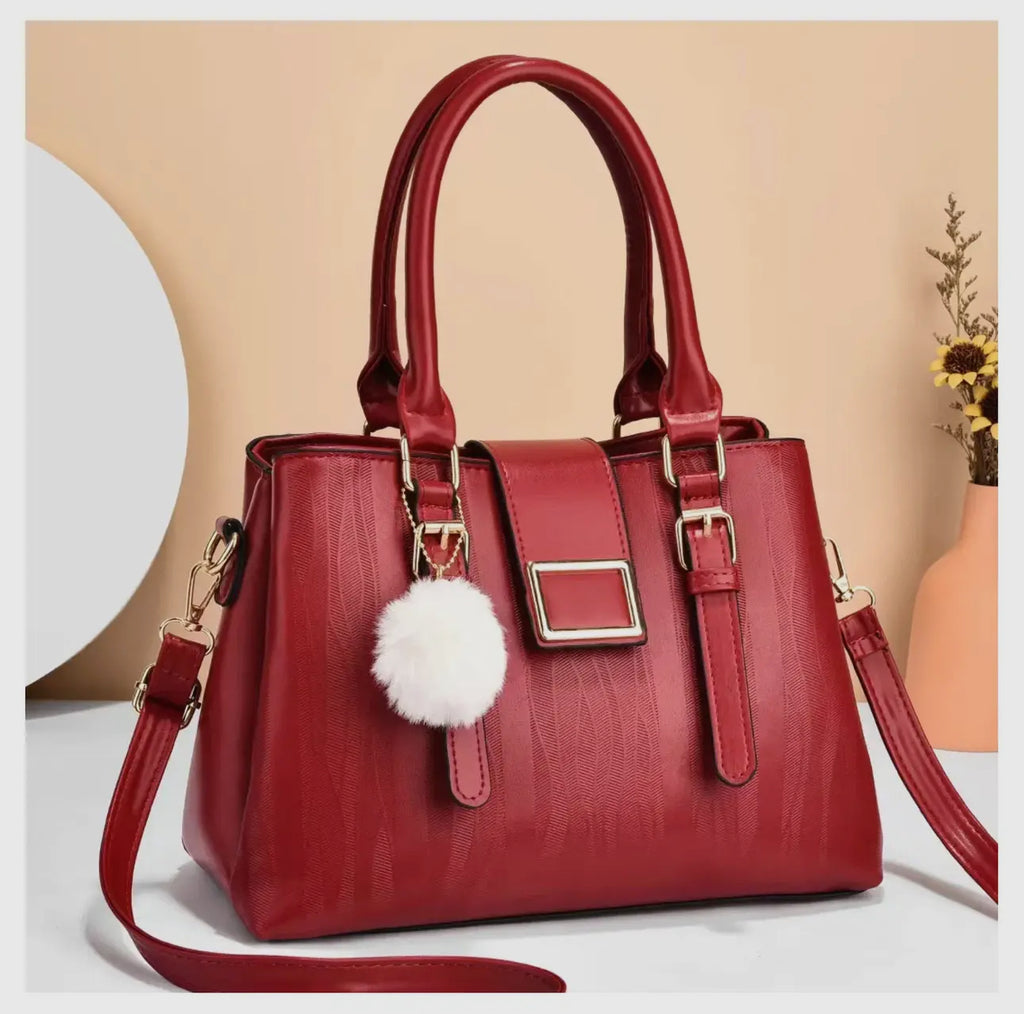 Red HandBag 8820-9