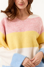 Pretty Pastel Stripe Jumper