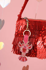 LOBSTER LOVE KEYRING/BAG CHARM KEY0135