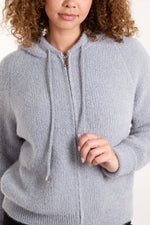 ZIP UP COSY HOODIE