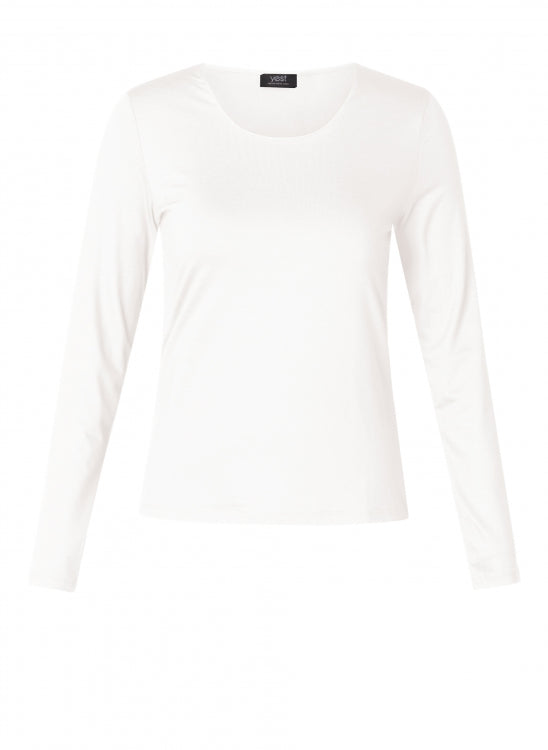 Borghild Longsleeve Top – Off White