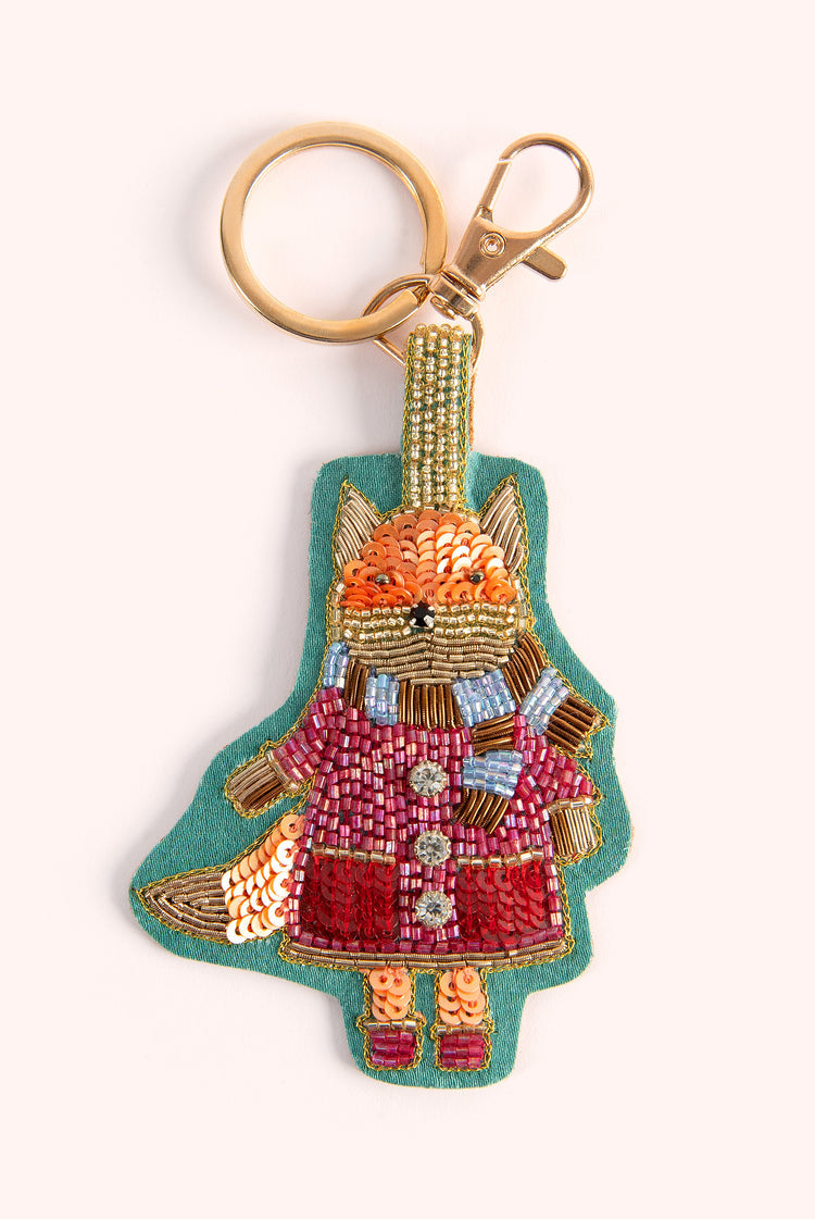 BEADED KEYRINGS