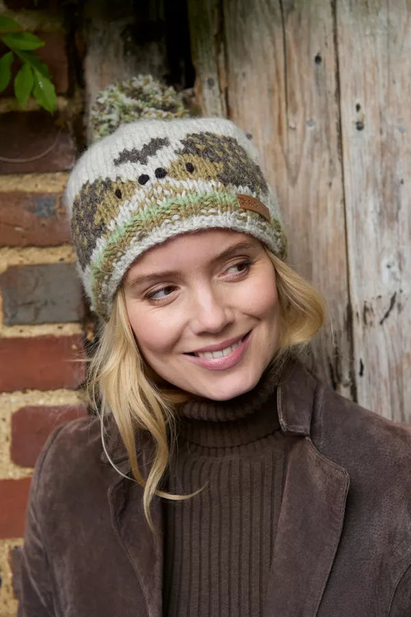Hedgehog Bobble Beanie
