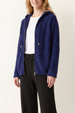 Cosy Zip-Up Knitted Hoodie