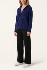 Cosy Zip-Up Knitted Hoodie