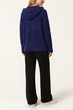 Cosy Zip-Up Knitted Hoodie