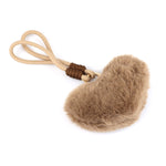 Heart bag charm