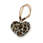 Heart bag charm