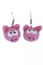 Felted Earrings