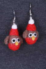 Felted Earrings