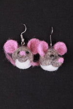 Felted Earrings